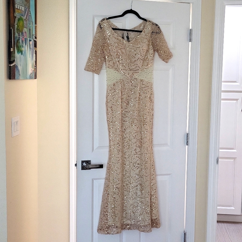 Nwt Angel Fashion Spectacular Long Summer Gown